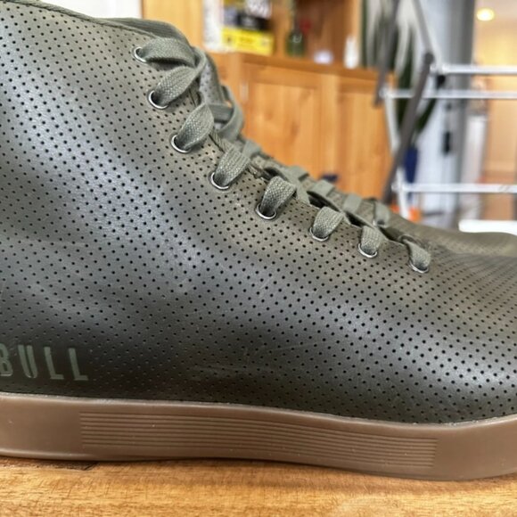 NOBULL Men's High-Top Leather Cupsole Trainer size 11 - Picture 4 of 8